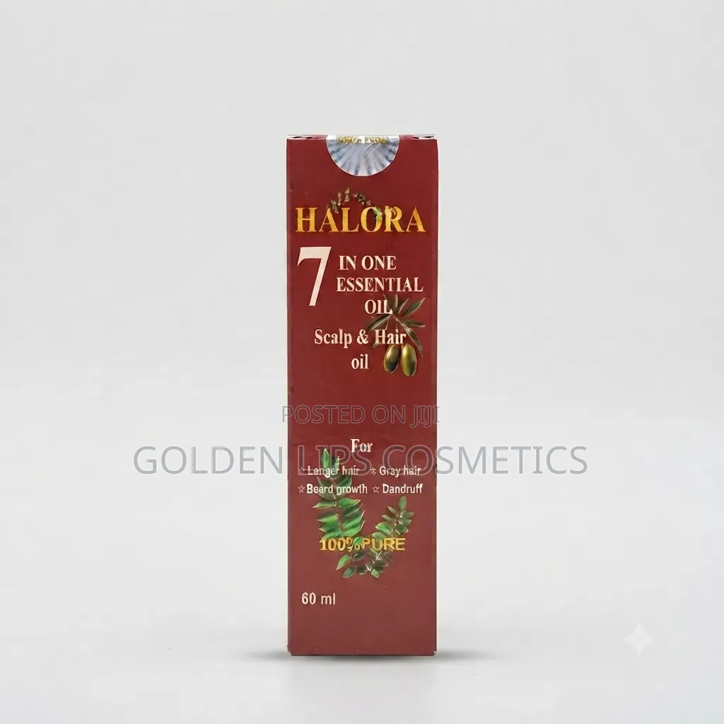 Halora 7 in 1 Essential Scalp Hair Oil 60ml – Hair Growth Care