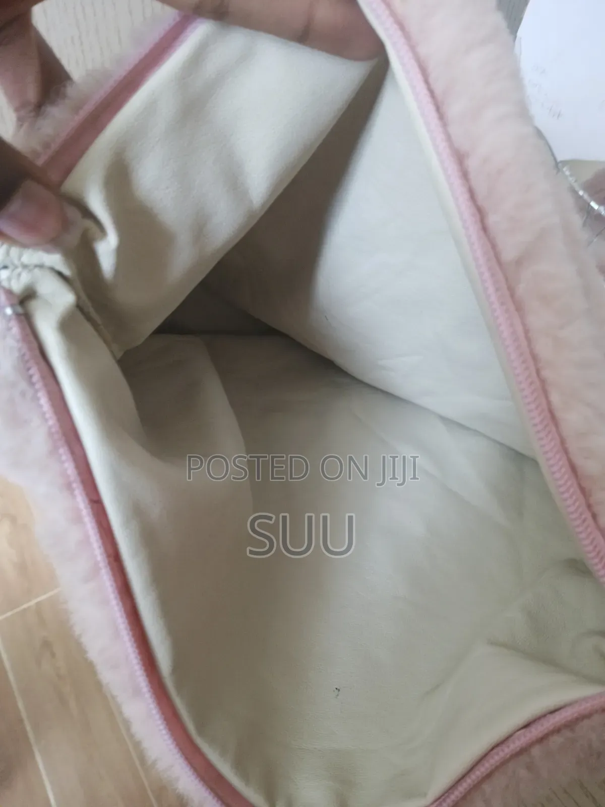 Dubai Fluffy Pink Bag