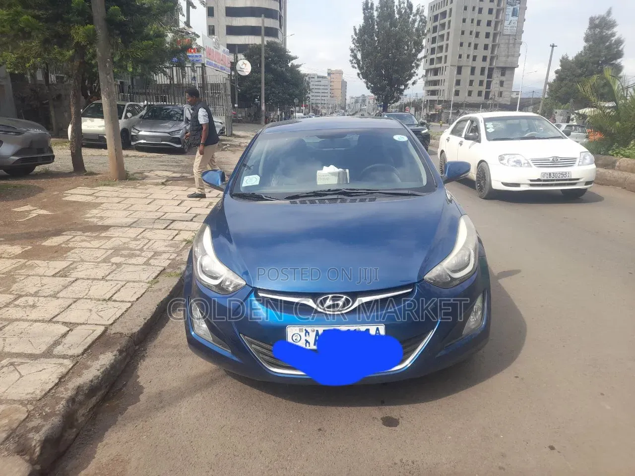 Hyundai Elantra 2014 Blue