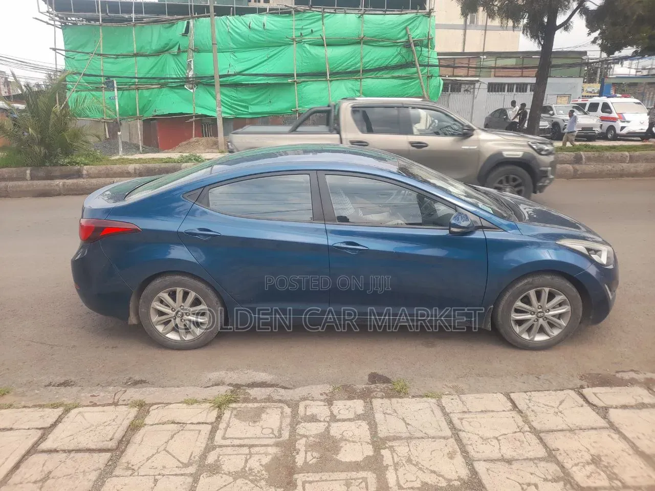 Hyundai Elantra 2014 Blue