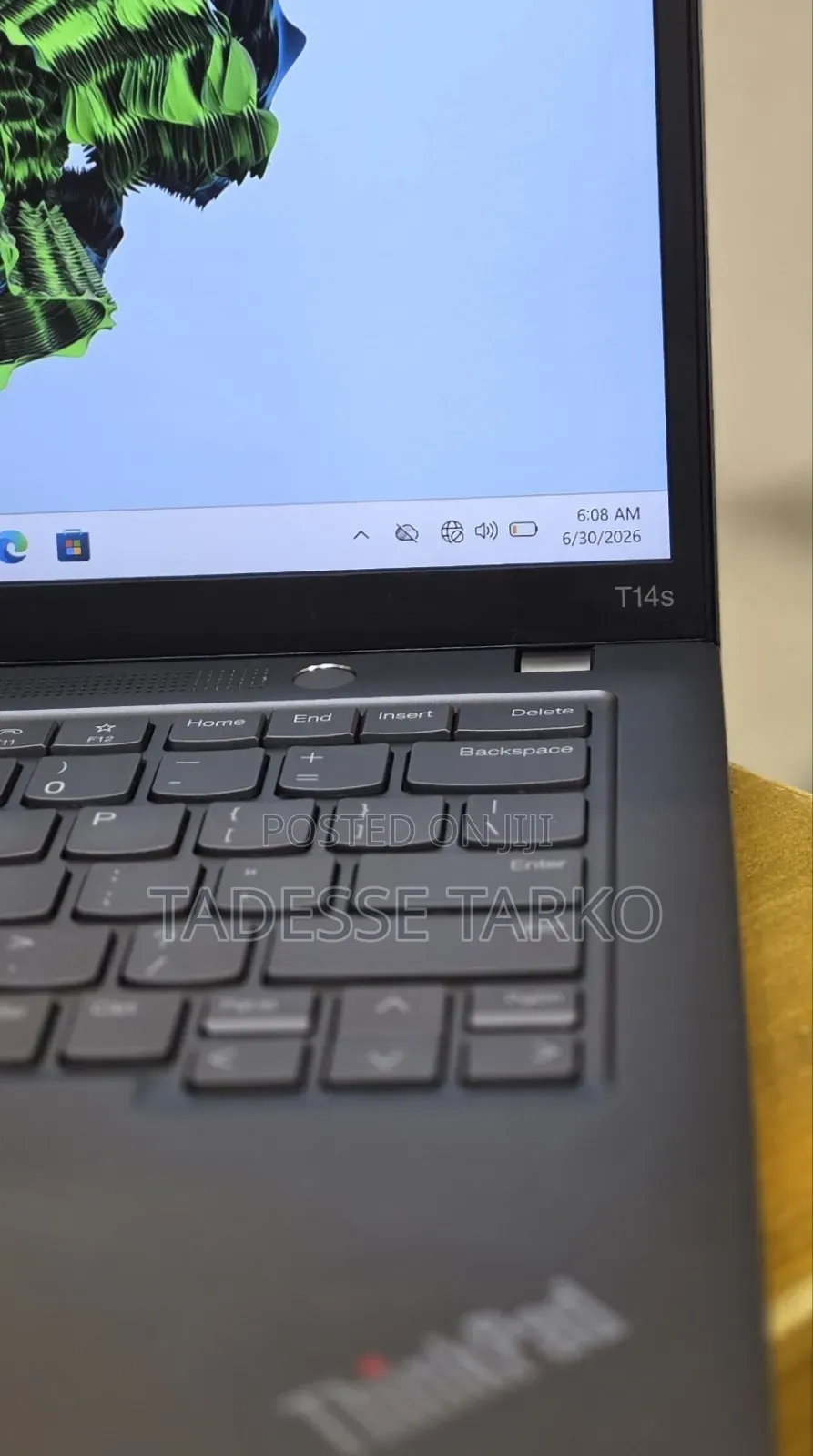 New Laptop Lenovo ThinkPad T14s Gen 2 16GB Intel Core i7 SSD 512GB