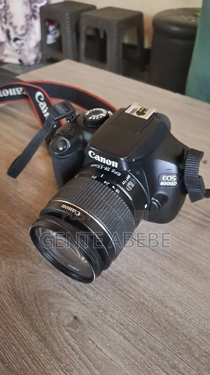 Canon Eos 4000d DSLR With 18-55mm Iii Lens