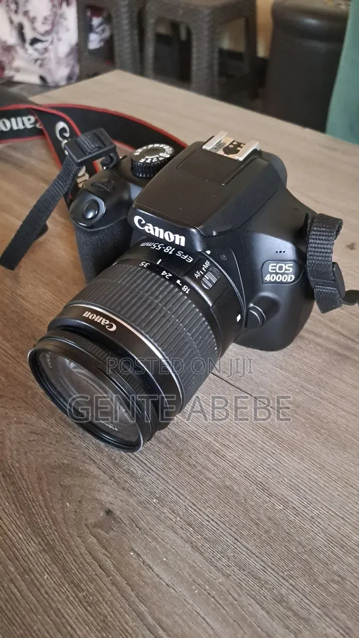 Canon Eos 4000d DSLR With 18-55mm Iii Lens
