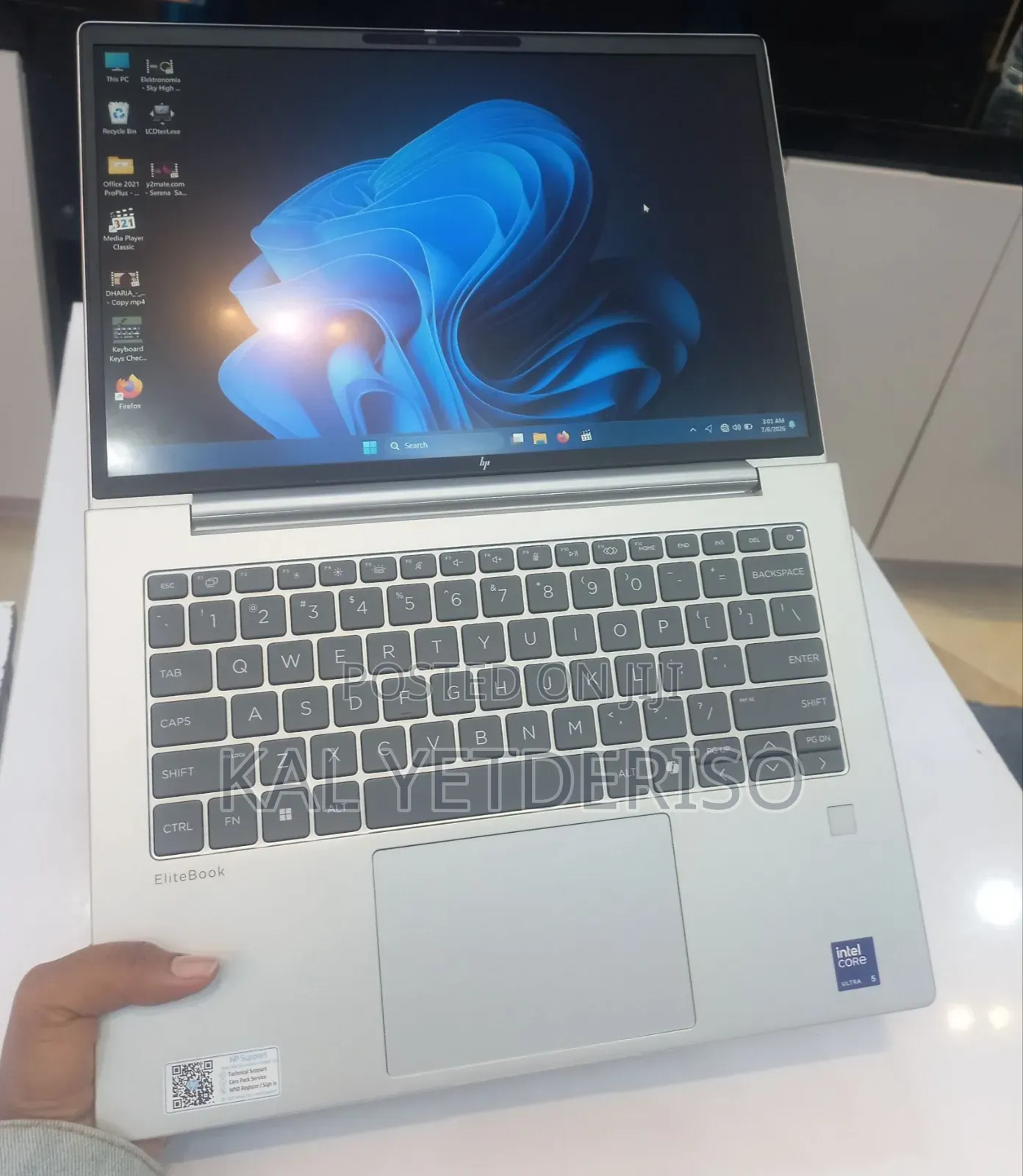 New Laptop HP EliteBook 840 G11 16GB Intel Core Ultra 5 SSD 512GB