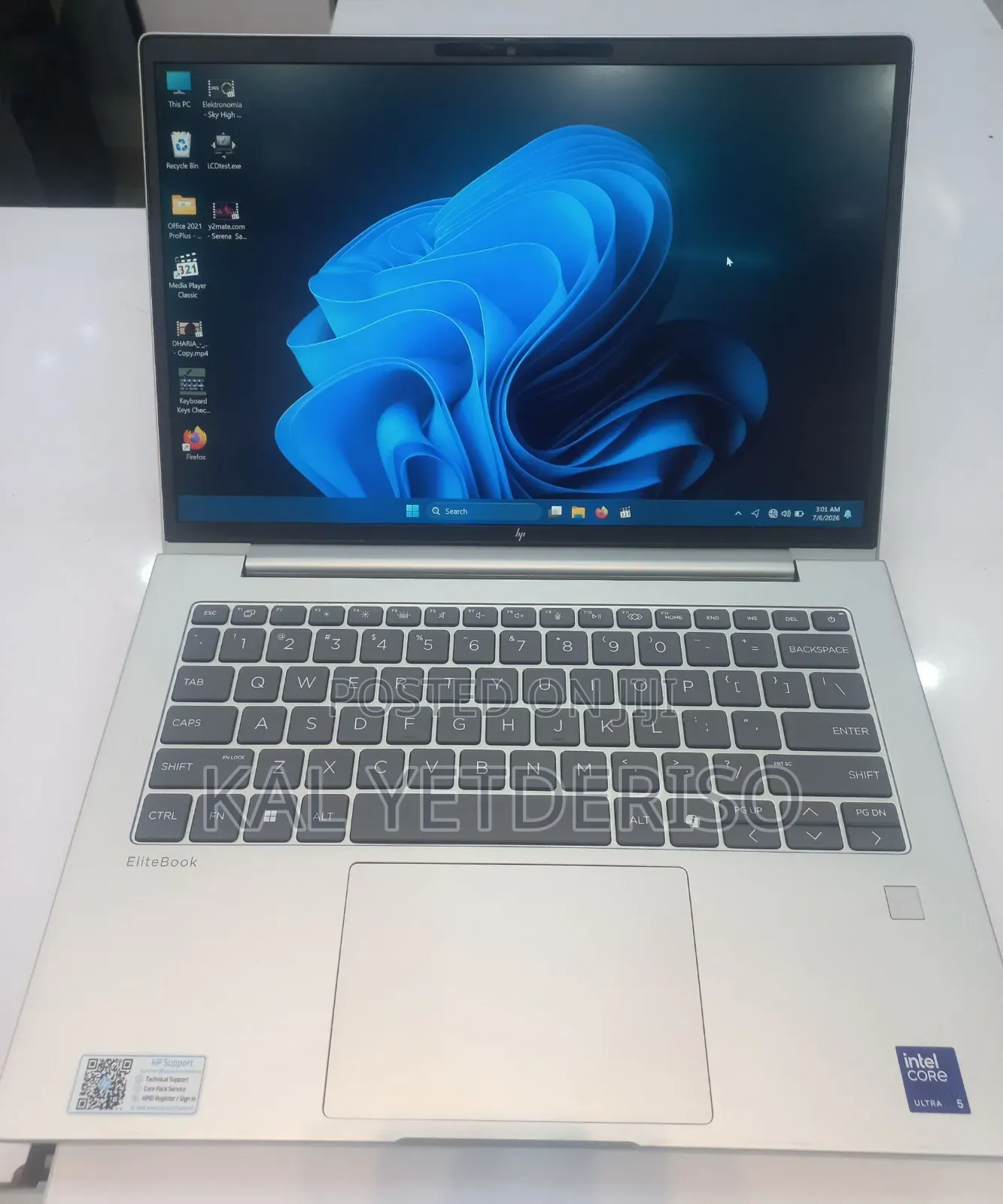 New Laptop HP EliteBook 840 G11 16GB Intel Core Ultra 5 SSD 512GB