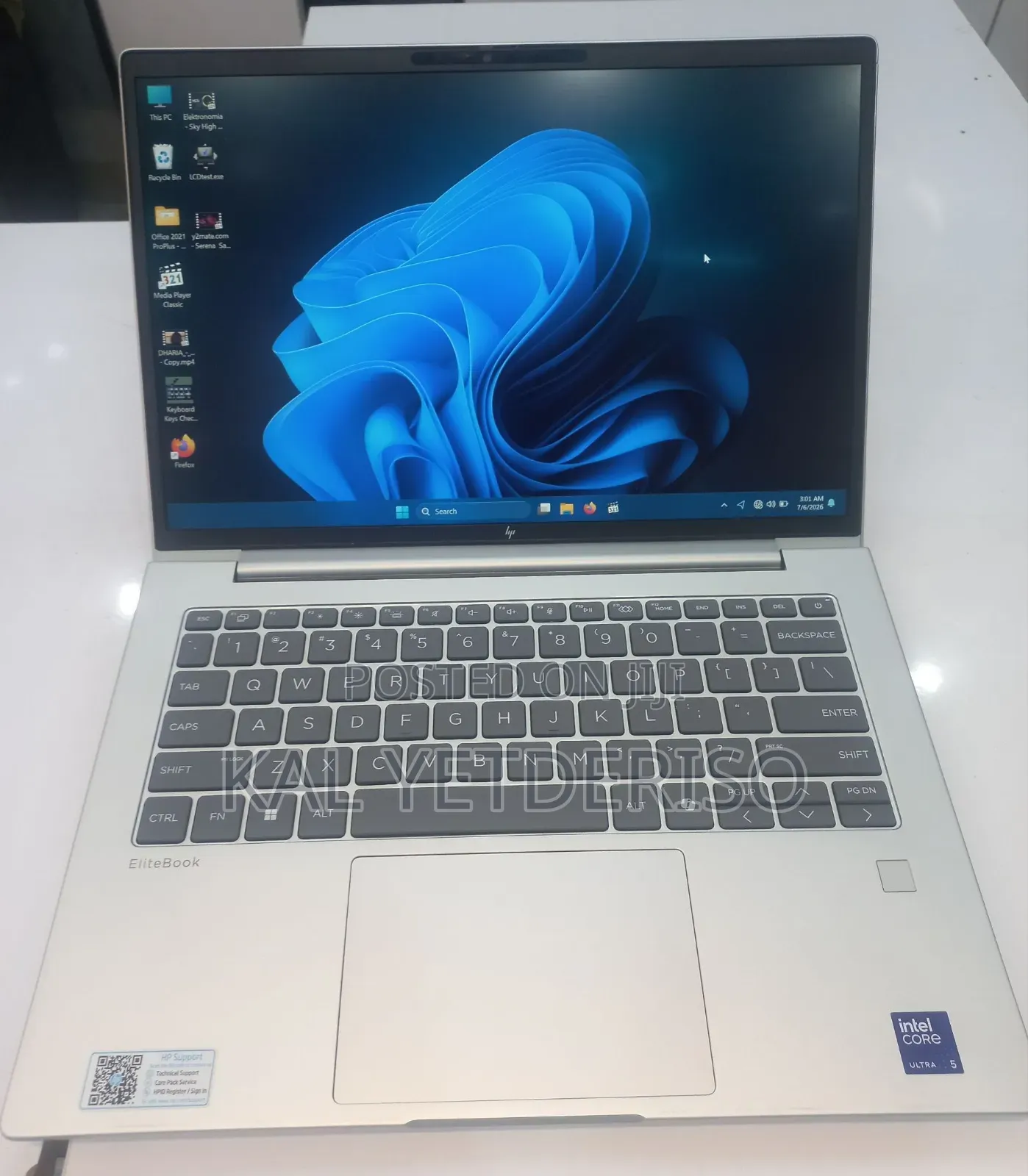 New Laptop HP EliteBook 840 G11 16GB Intel Core Ultra 5 SSD 512GB