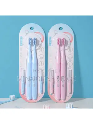 A2pcs U-Shaped Toothbrush With Soft Bristles for Cleaning Teeth