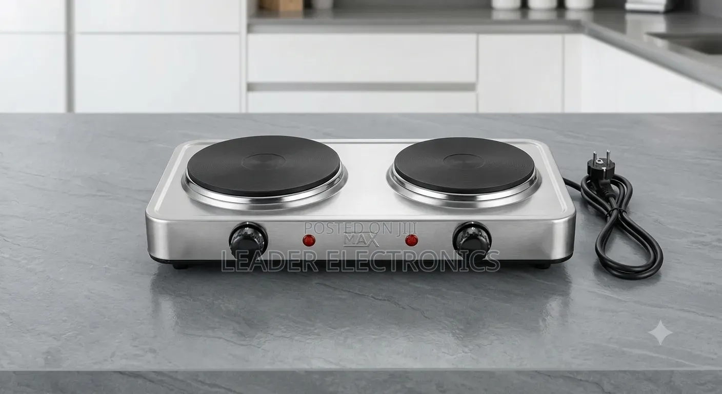 Max Double Stove – Dual Hotplates | Fast Efficient Cooking