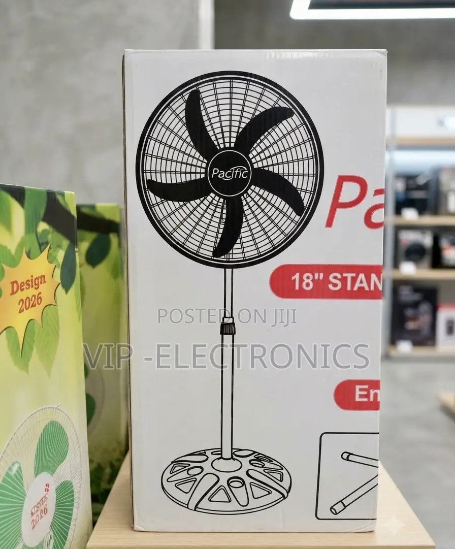 Pacific 18" 3-in-1 Stand Floor Fan (Model Fs-50-18a)