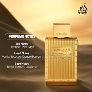 Lattafa the Kingdom Edp 100ml – Men’S Tobacco Vanilla Luxury Perfume