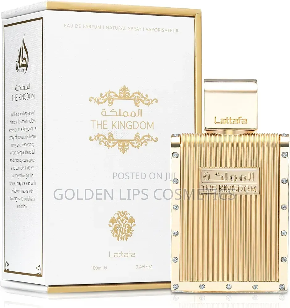Lattafa the Kingdom Edp 100ml – Men’S Tobacco Vanilla Luxury Perfume