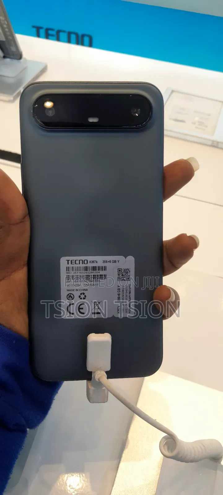 New Tecno Spark Slim 256 GB Black