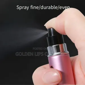 5pcs Refillable Perfume Atomizer Set – Portable Travel Spray Bottles
