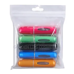 5pcs Refillable Perfume Atomizer Set – Portable Travel Spray Bottles