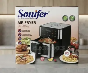 Sonifer 10l Air Fryer (Model Sf-1042) – 1800w High-Capacity Appliance
