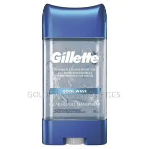 Gillette Clear Gel Cool Wave Antiperspirant Deodorant Stick 72h