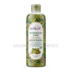 Pretty Be Moroccan Soap Body Wash 1000ml – Brightening Skin Care