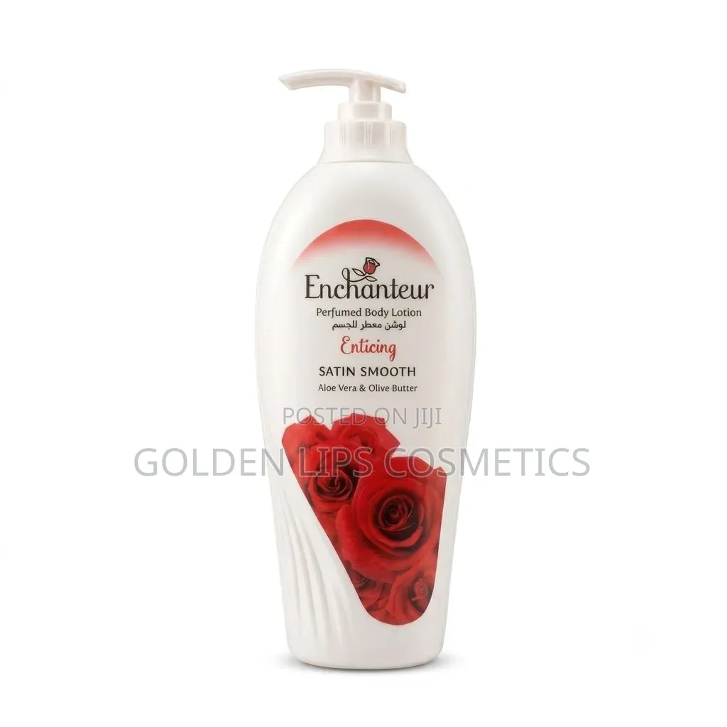 Enchanteur Enticing Perfumed Body Lotion – Rose Scent Moisturizer