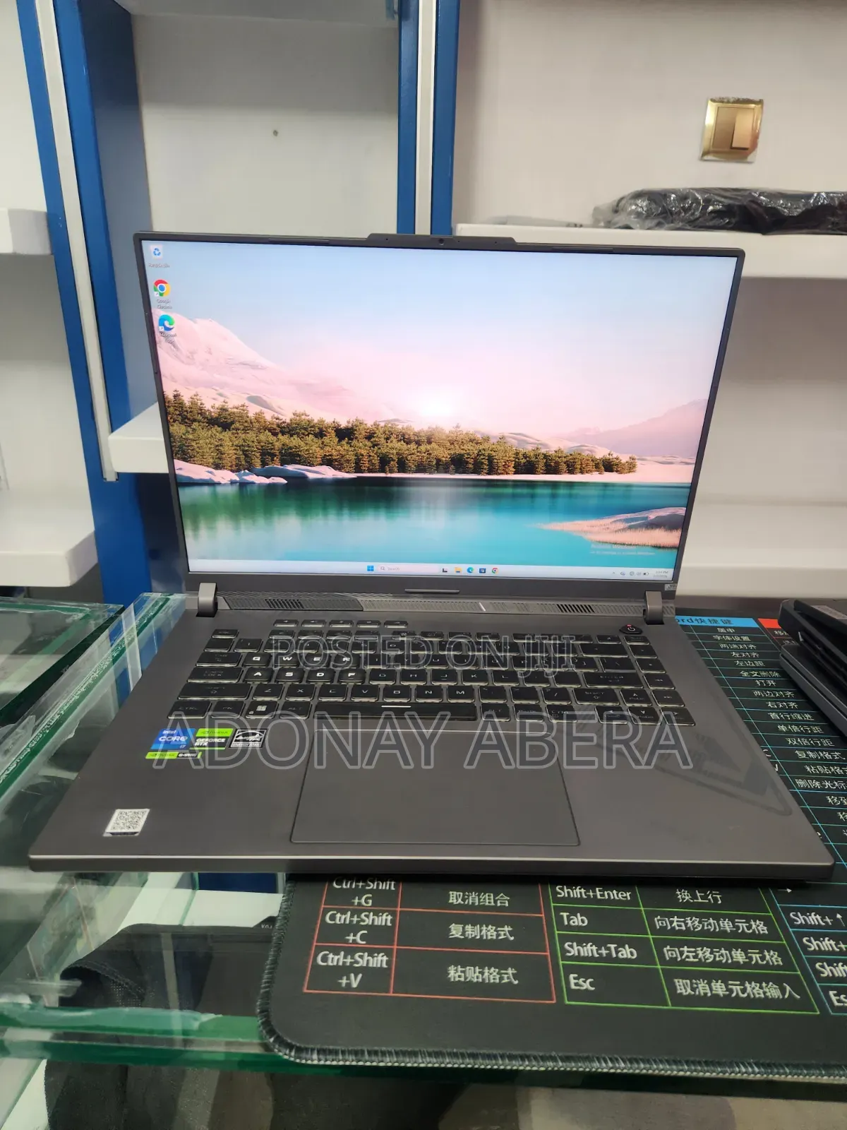 New Laptop Asus 16GB Intel Core i7 SSD 1T