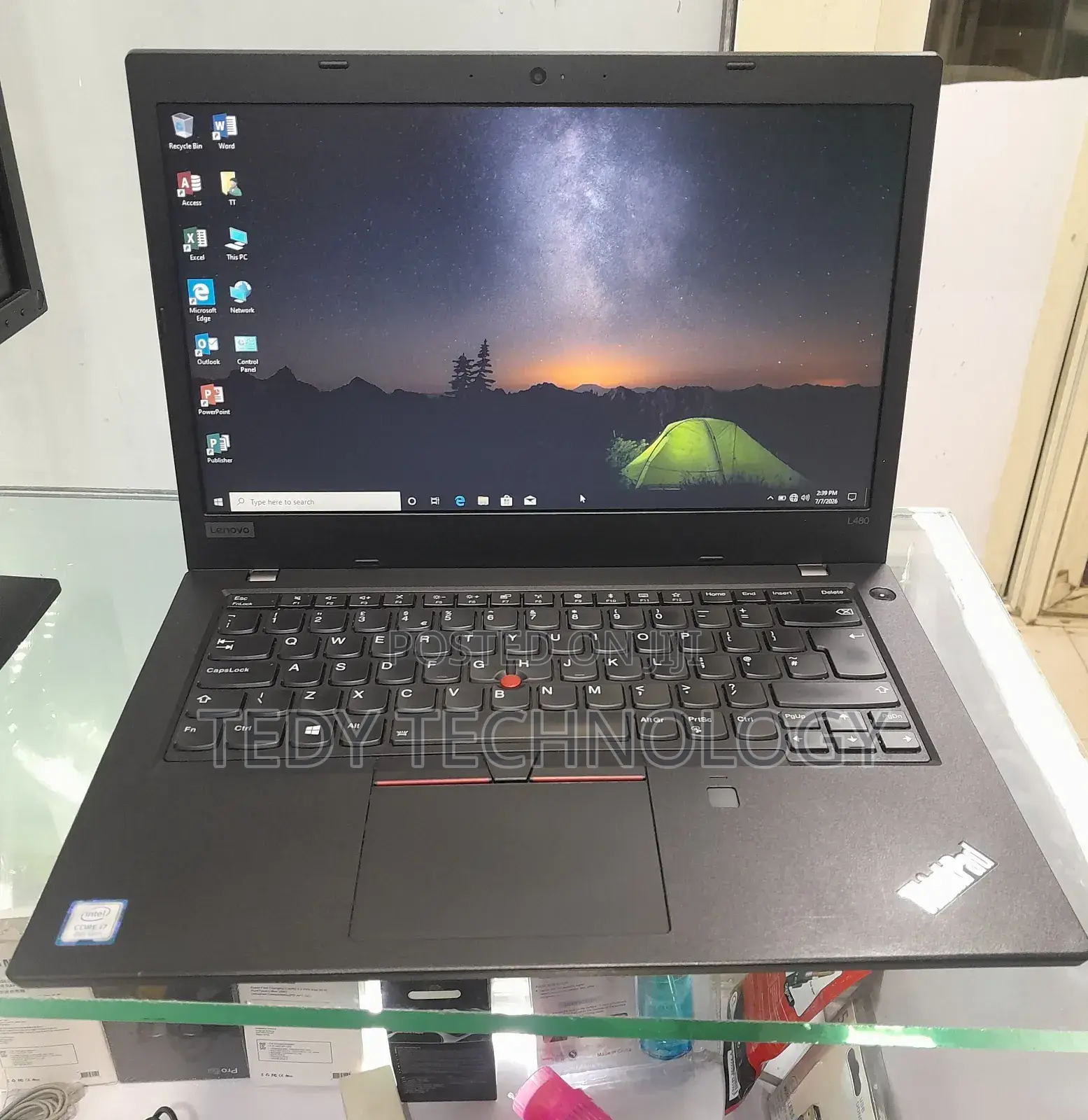 Laptop Lenovo ThinkPad E480 8GB Intel Core i7 SSD 512GB