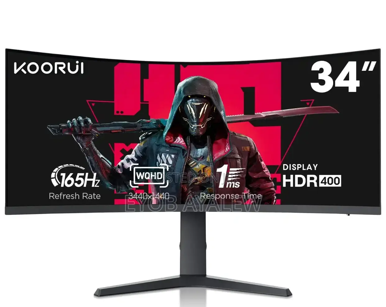 Koorui 34” Monitors