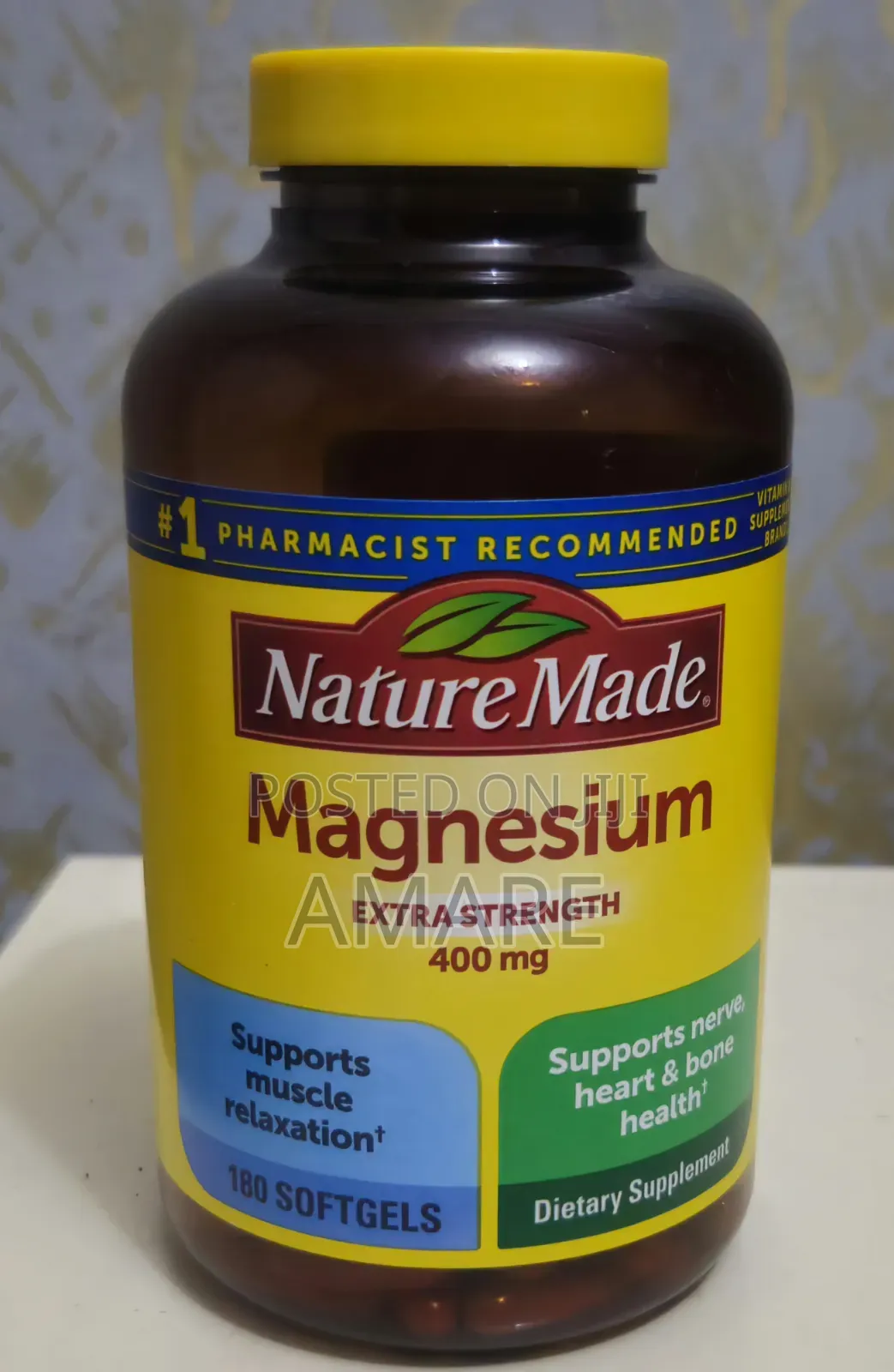 Magnesium Extra Strength 400mg-From Usa