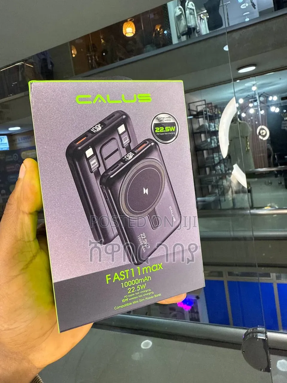 Smart Live Calus 22.5w Fast Charging Magnetic Power Bank 10000mah