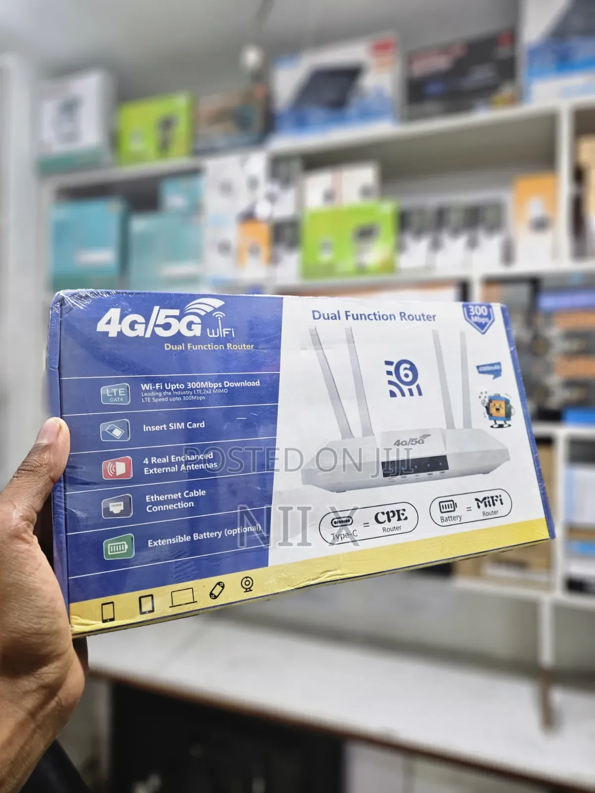 4g Dual Function Router With Sim Card