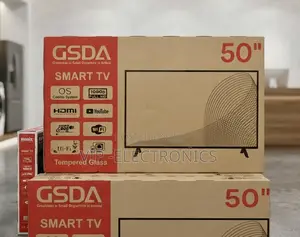 Gsda 50 Inch Tv Smart Android Full Hd 1080p Tv Display New 2026