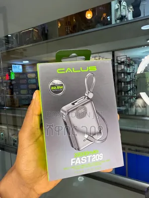 Compact Calus 20000mah Fast Charging Power Bank With Built-in Wire