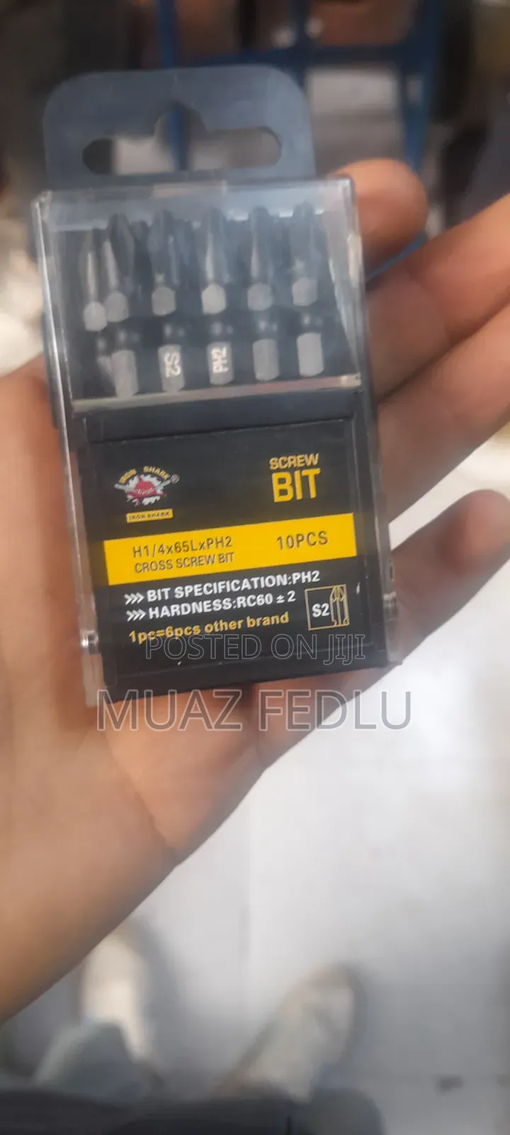 Iron Shark Scrw Bit 10 Pcs