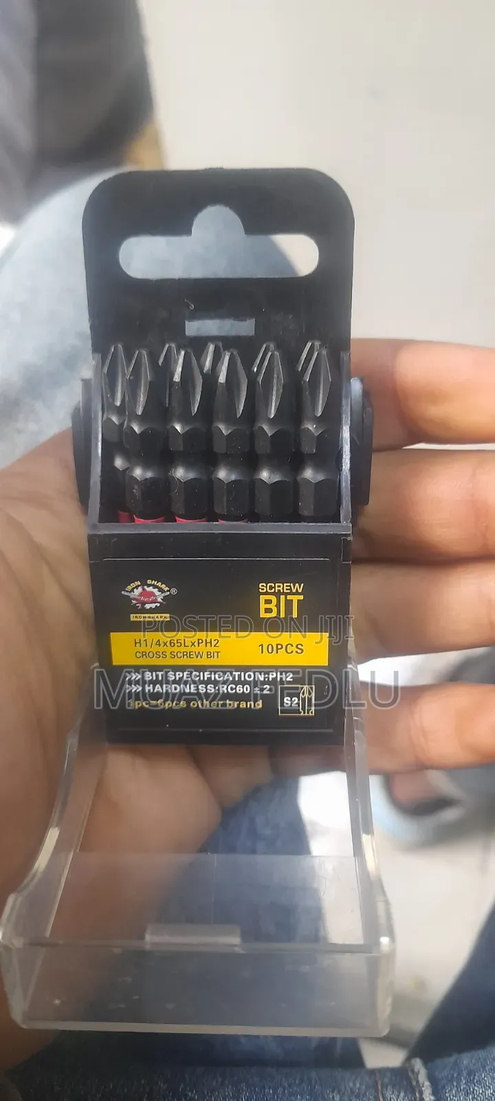 Iron Shark Scrw Bit 10 Pcs
