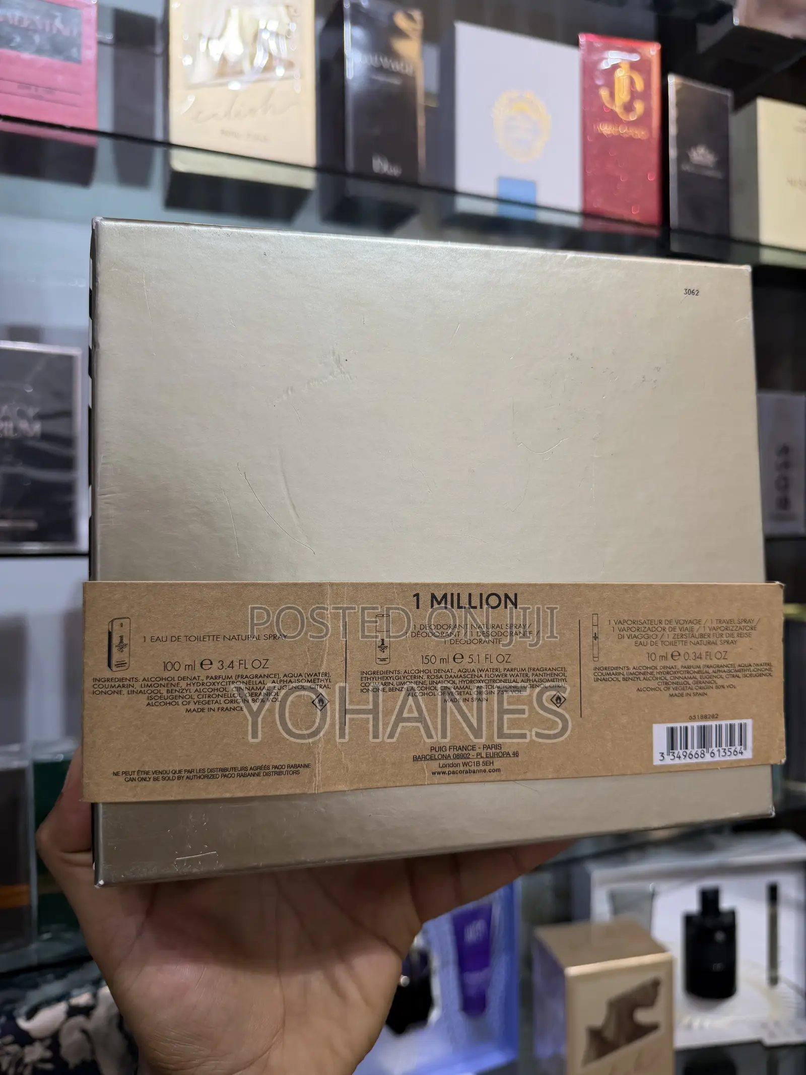 One Million 3 in 1 Gift Set