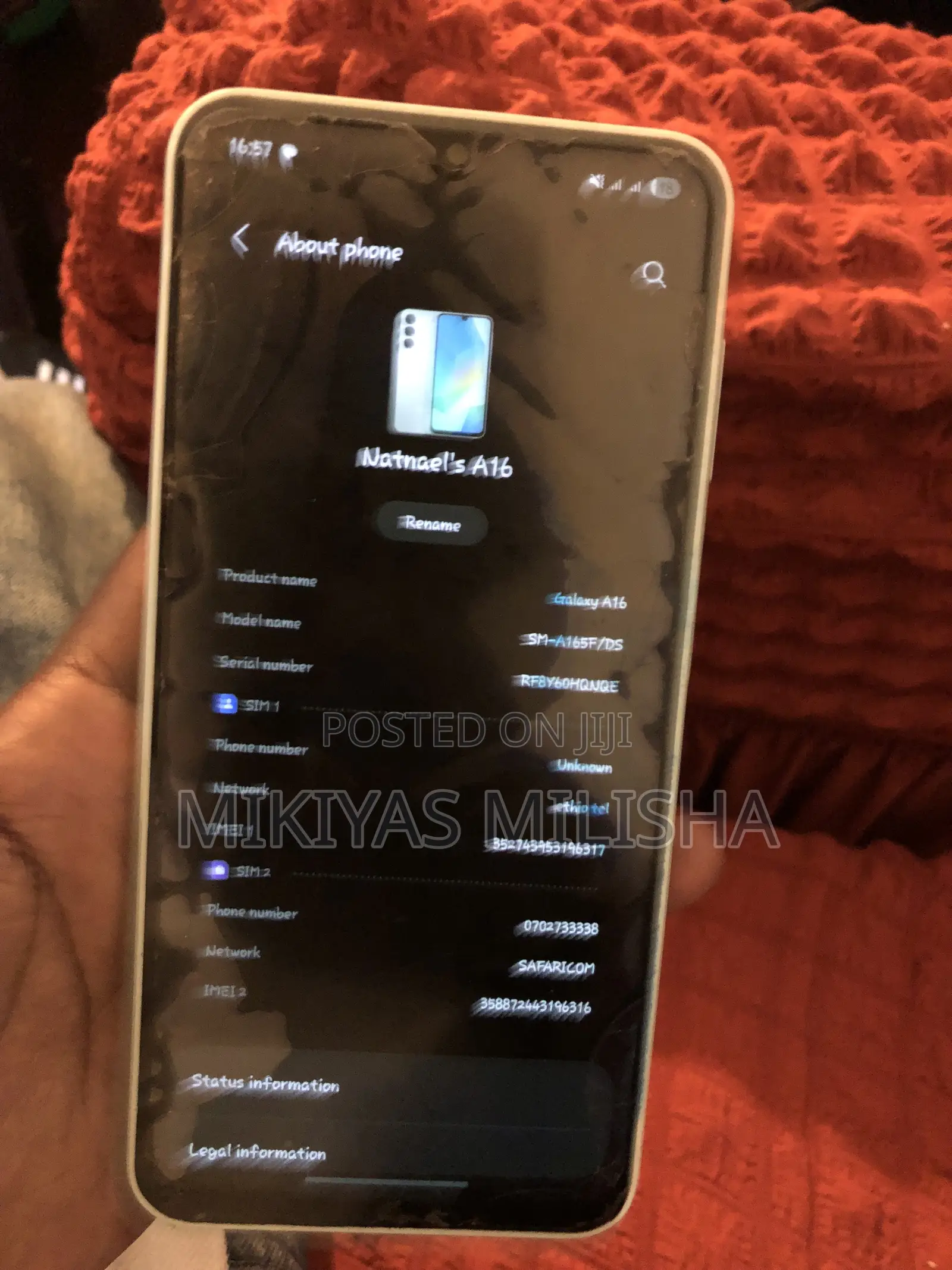 Samsung Galaxy A16 128 GB White