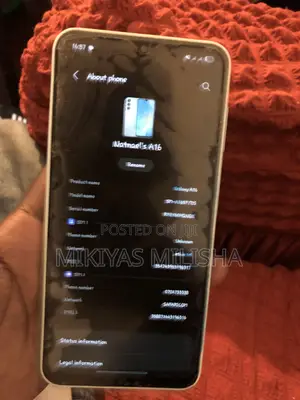 Samsung Galaxy A16 128 GB White