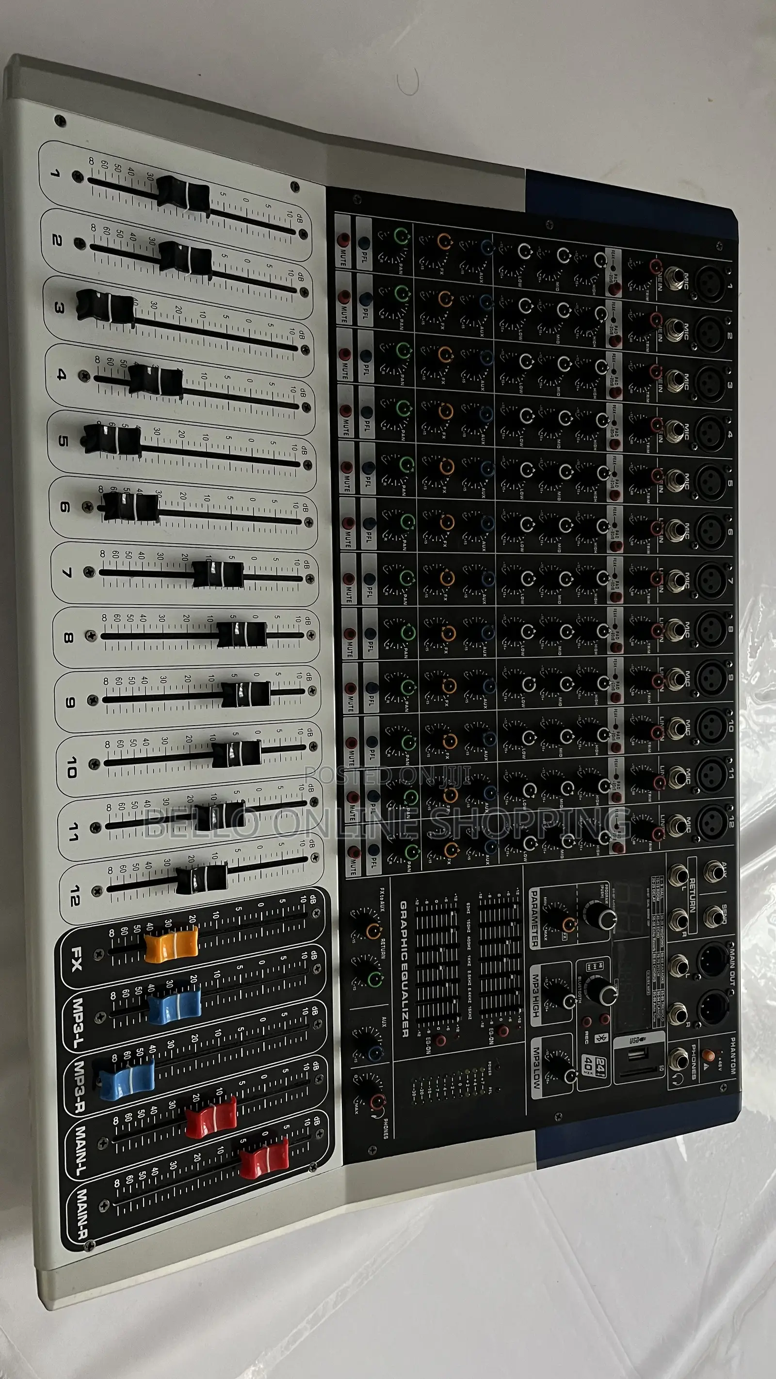 12 Channel Pro Audio Mixer