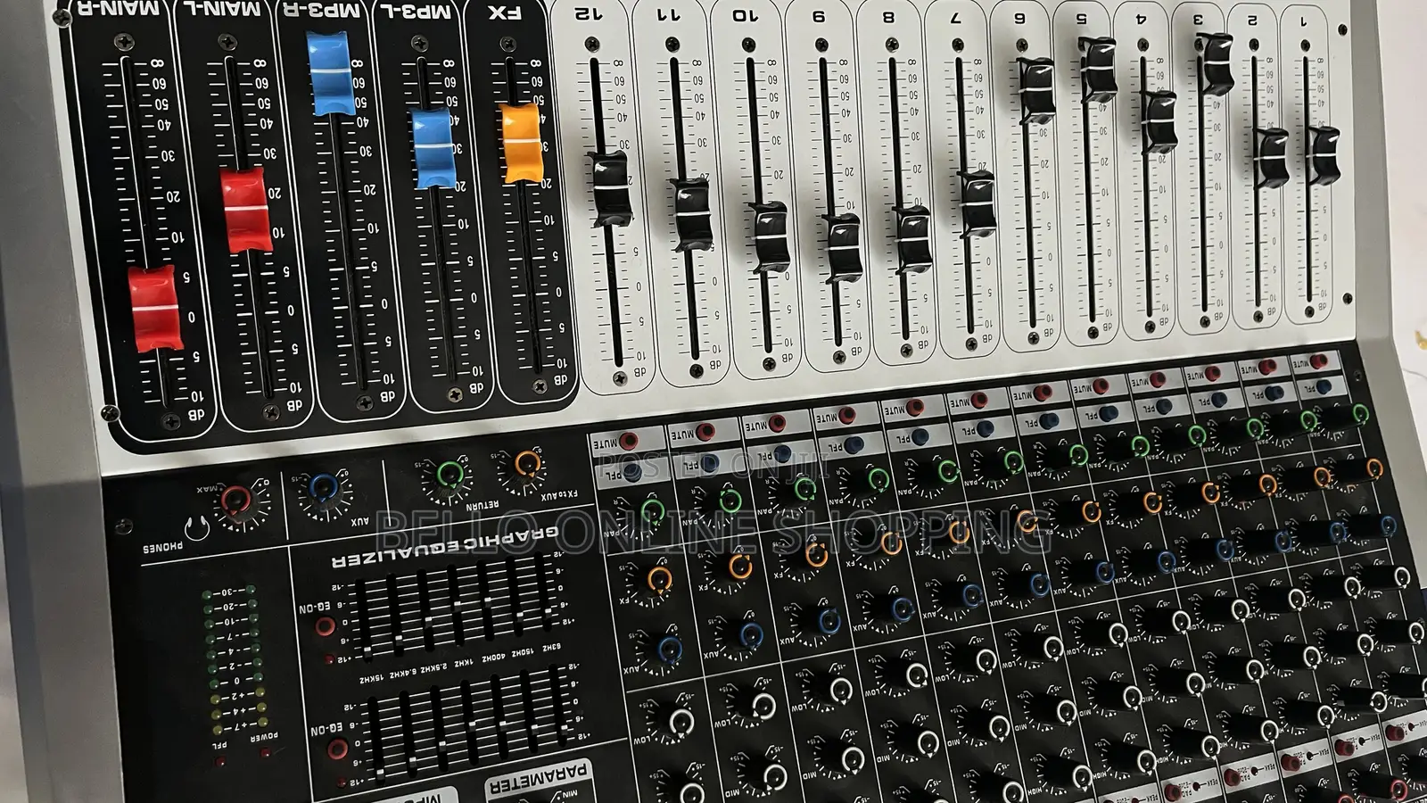 12 Channel Pro Audio Mixer