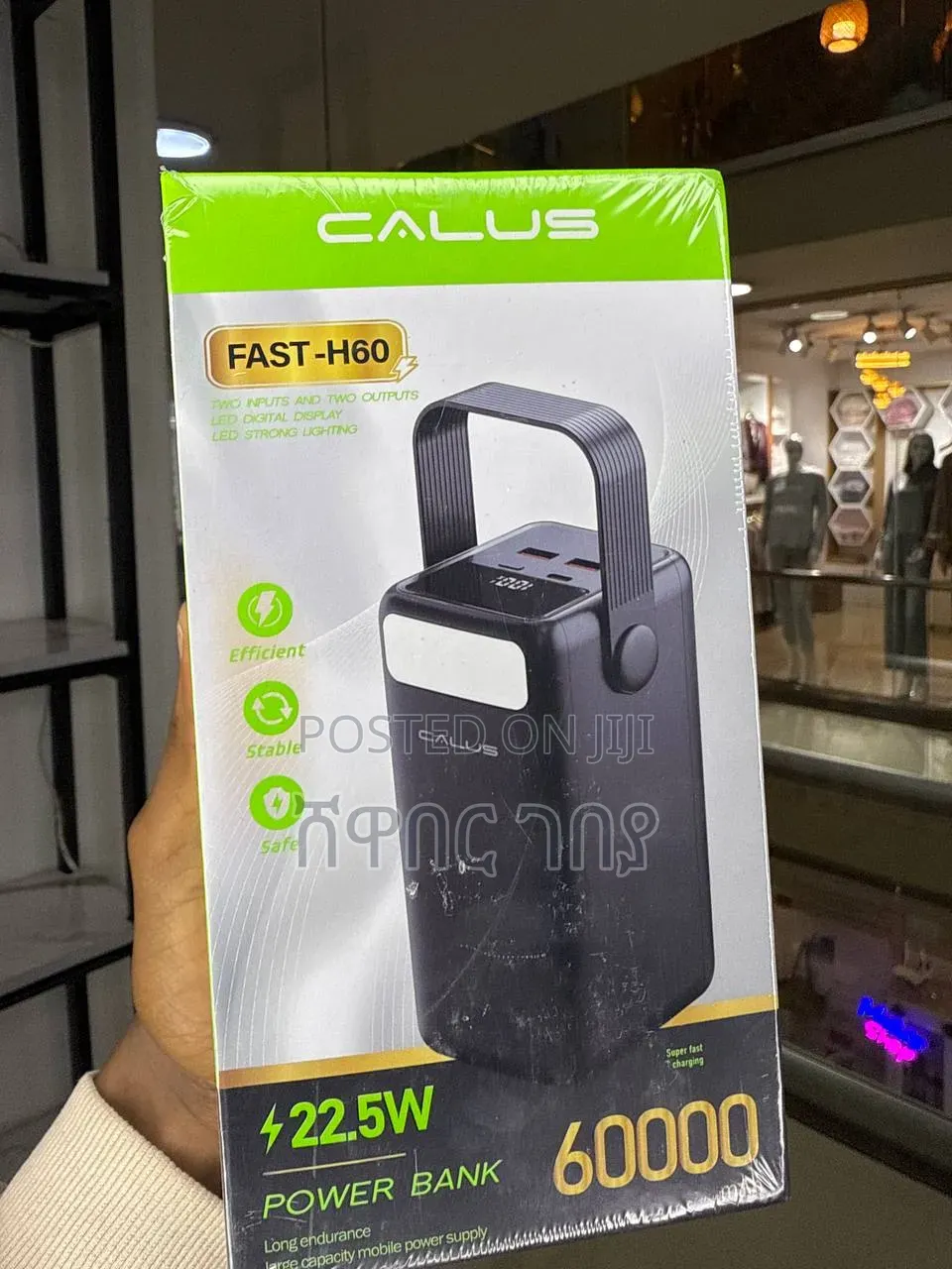 Calus 60000mah Ultra Capacity Power Bank Fast Charger Accessories