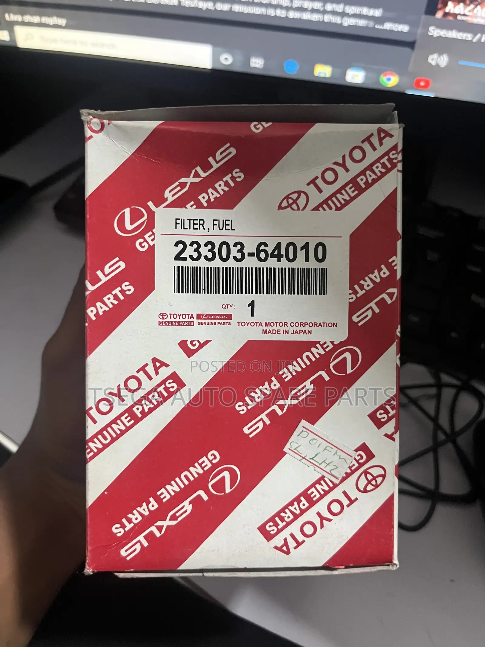 Original Toyota Fuel Filter – Genuine Oem