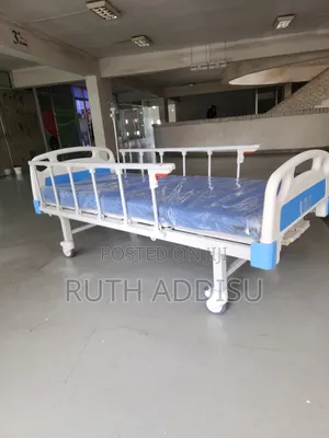 Medical Equipment Adjustable Metal 2 Functions Hospit Bed Brand New
