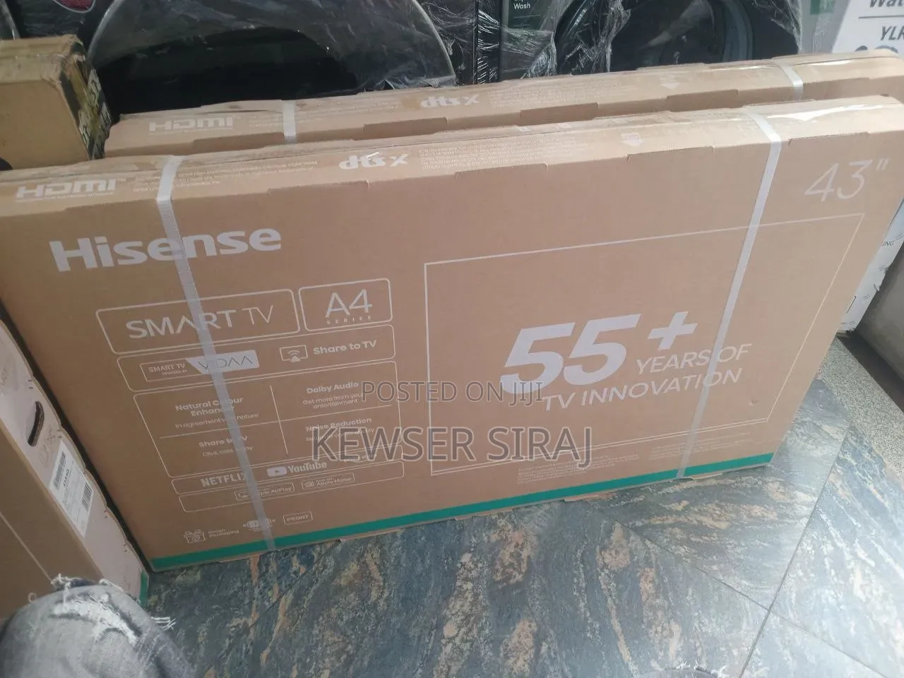 Hisense 43inch Tv Smart Vidda Tv