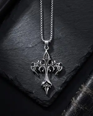 Gothic Tribal Cross Necklace