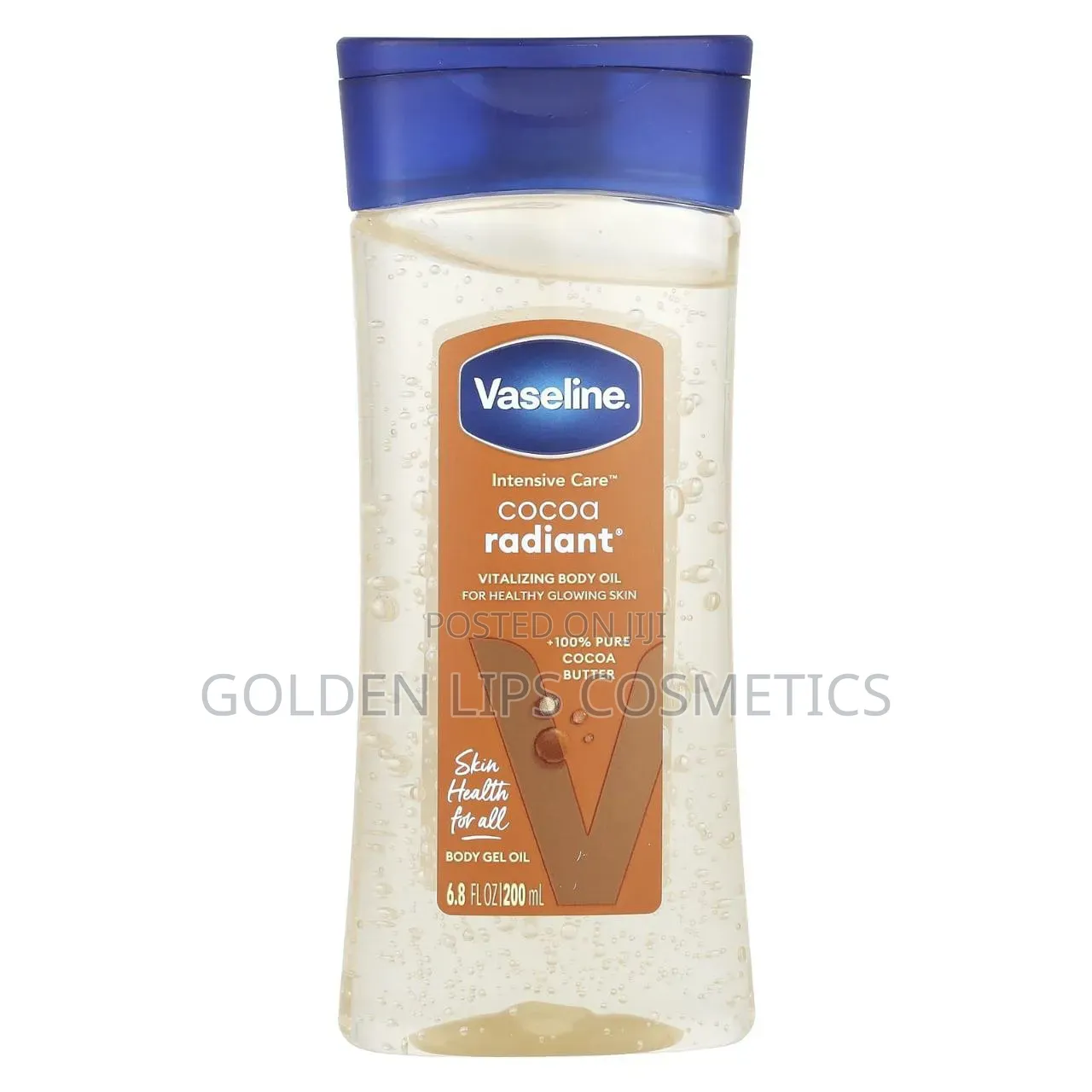 Vaseline Intensive Care Cocoa Radiant Body Gel Oil 200ml