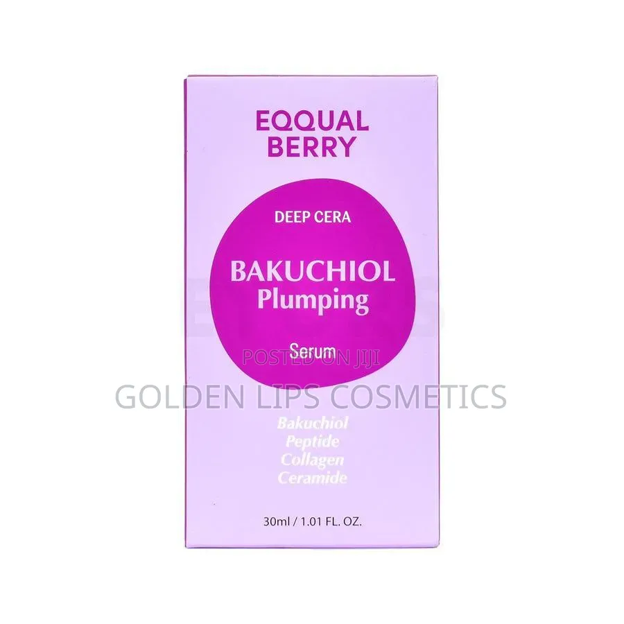 Eqqualberry Bakuchiol Plumping Serum 30ml – Firming K-Beauty Serum