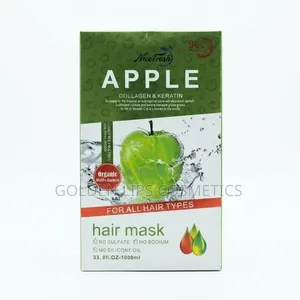 Nicefresh Apple Collagen Keratin Hair Mask 1000ml – All Hair Types