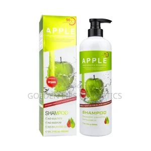 Apple Herbal Hair Shampoo – Organic Apple Extract Vitamin C Care