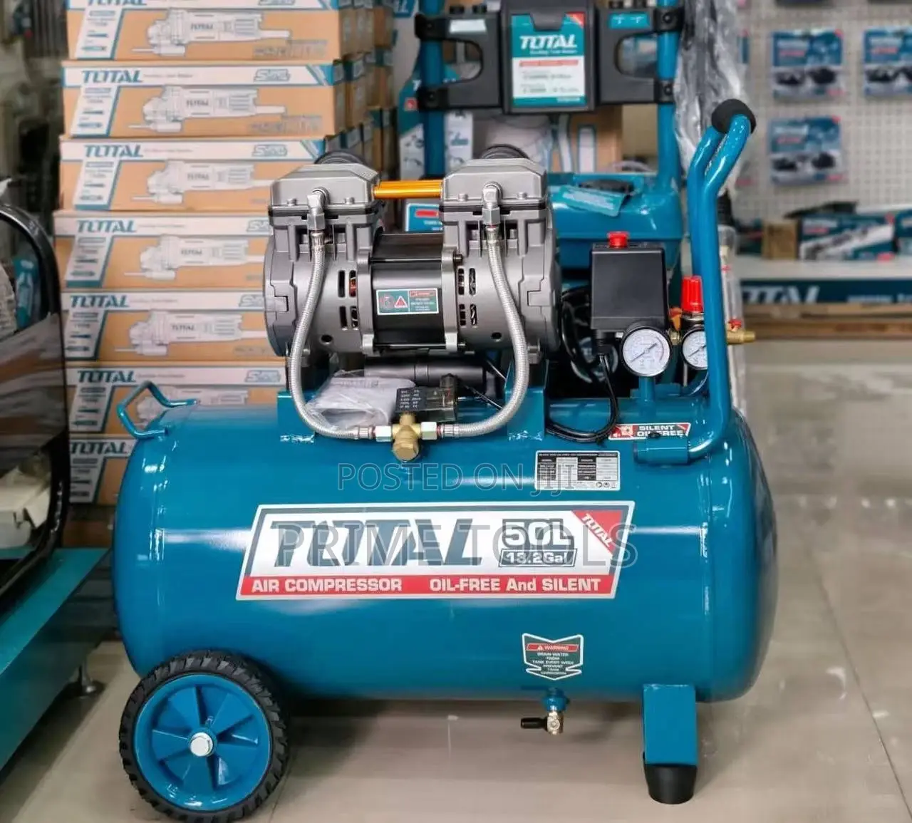 Total Silent Air Compressor 50l