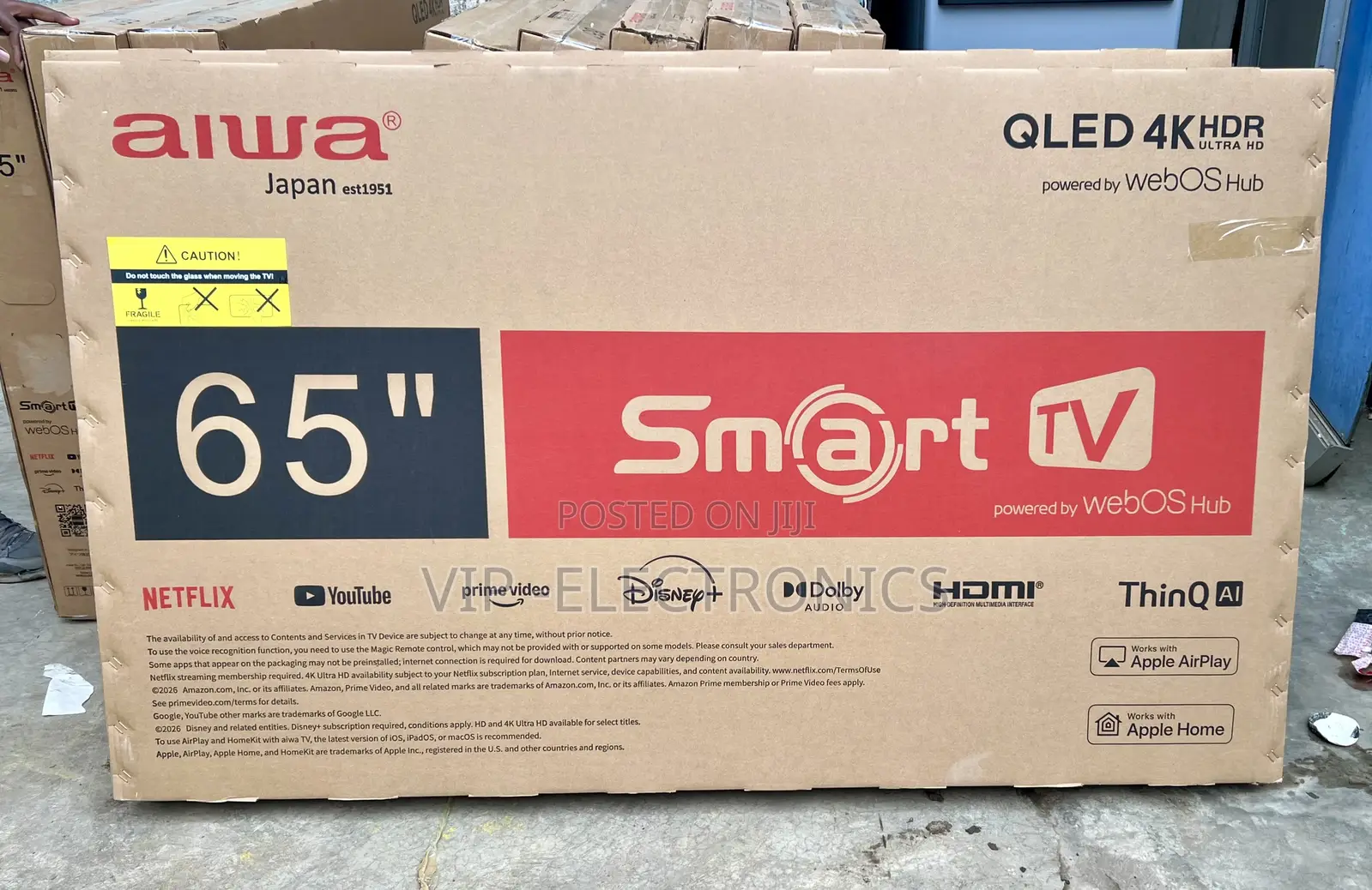 Aiwa Tv 65 Inch Qled Uhd Smart Tv – Webos Hub