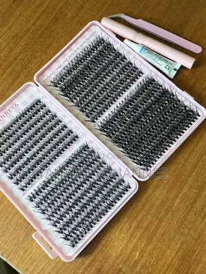 Diy Cluster False Eyelash Extensions With Glue