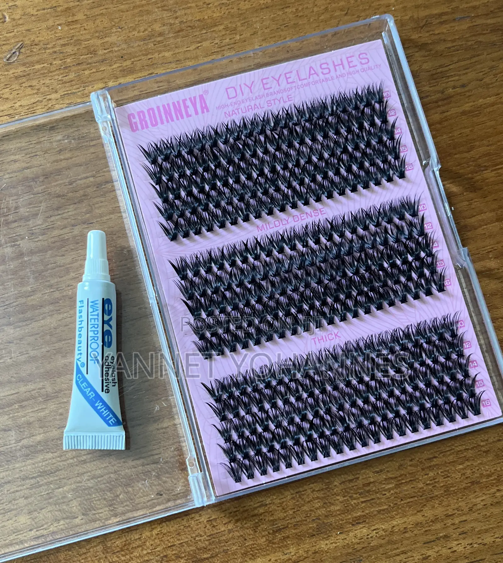 Diy Cluster False Eyelash Extensions With Glue
